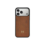 HRM Leather Minimalist Case with Contrast Border