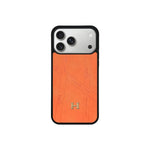 HRM Leather Minimalist Case with Contrast Border