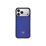 HRM Leather Minimalist Case with Contrast Border
