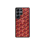 Premium Red GYD-Style Pattern with Magsafe Option for Samsung S22-S26 Series