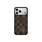 LV Brown Classic MagSafe Case for iPhone 12-17 Series