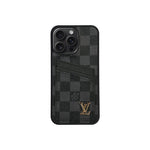 LV Brown Classic MagSafe Case for iPhone 12-17 Series