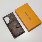 Leather Louis Vuitton Designer Wallet Phone Case for Samsung Galaxy S22-25 Series
