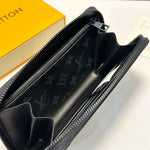 Louis Vuitton Zippy Wallet Black Monogram