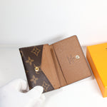 Brown Louis Vuitton Monogram Wallet Card Holder