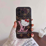 LV with Character Collaboration Phone Case for iPhone 14-18 Pro & Pro Max