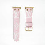 Louis Vuitton Apple Watch Band Monogram with Gold