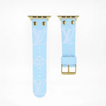 Louis Vuitton Apple Watch Band Monogram with Gold