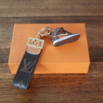 Luxury Key Chain Dupe Brown Monogram Sneakers