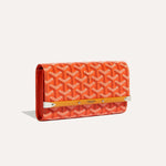 Goyardine Canvas & Vauzelles Calfskin Yellow Cotton Lining