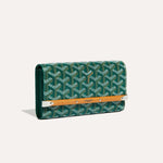 Goyardine Canvas & Vauzelles Calfskin Yellow Cotton Lining