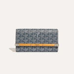 Goyardine Canvas & Vauzelles Calfskin Yellow Cotton Lining