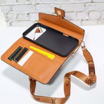 Luxury Wallet Phone Case Card Holder For iPhone 17/ 16/ 15/ 14