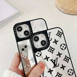 MIRRORED LV PHONE CASE FOR IPHONE 16 15 14