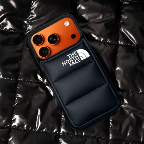Trendy The North Face Puffer Jacket iPhone Cases For iPhone 17/ 16 /15 /14