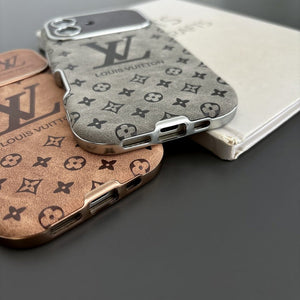 PREMIUM LOUIS VUITTON LEATHER IPHONE CASE