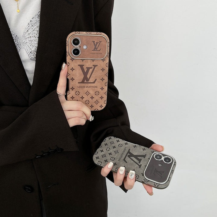 PREMIUM LOUIS VUITTON LEATHER IPHONE CASE