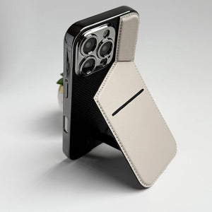 iPhone 16 Series PU Leather Multifunctional Card Holder Case