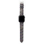 Premium Black GYD Monogram Watch Strap for Apple Watch