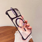 Luxury Plating Broderless Ultra Thin Magsafe Case for iPhone 17 /16 /15 /14