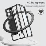 Hinge Z Fold 6, 5, 4 Wireless Transparent Kickstand Case