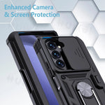 Extreme Z Fold 6, 5, 4 Shockproof Ring Stand Cam Slide Case