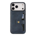 Leather phone case Wallet cash Card Holder For iPhone 12-18 Series