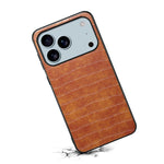 3D Texture PU Leather Case for iPhone 17/ 16/ 15/ 14 THEROXYMOB