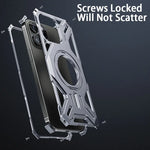 Luxury Hollow Aluminum Cover for iPhone 15 / 14 / 13