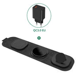 3 in 1 Travel Wireless Charger Foldable for iPhone / Apple Watch / AirPods - theroxymob
