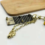 Samsung Galaxy S24 Series Luxury Branded Trunk Case With Chain Roxy New