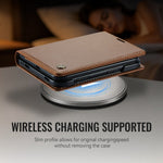 Leather Wallet Case for iPhone Duo