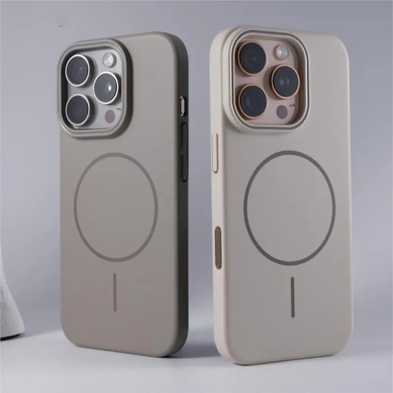 Luxury Original Hard Magsafe Case for iPhone 17 16 15 14