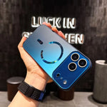 Glossy Magnetic Glass Case For iPhone 12 - 18 Pro / ProMax