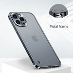 Metal Phone Cases  Magnetic Aluminum Frame Phone Shell For IPhone 16 15 13 14