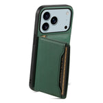 Leather Phone Case Magnetic Card Holder For iPhone 17 / 16 / 15 /14