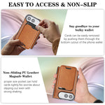 MagSafe Leather Wallet Case for iPhone Duo