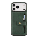 Leather phone case Wallet cash Card Holder For iPhone 12-18 Series
