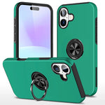 Shockproof Armor Cover Magsafe Magnetic Ring Stand Holder Phone Case For iPhone 17 /16 /15 /14 THEROXYMOB