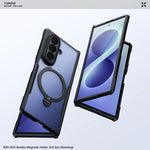 Galaxy Z Fold 8 Ultra Hinge Protection Cover Magnetic Kickstand Anti Drop Clear Funda