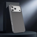 Thin Carbon Fiber Texture Magnetic Hard Case For Magsafe For iPhone 17 /16 /15 /14 THEROXYMOB