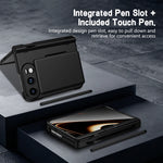 Hinge Wallet Stand Case for iPhone Duo