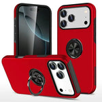 Shockproof Armor Cover Magsafe Magnetic Ring Stand Holder Phone Case For iPhone 17 /16 /15 /14 THEROXYMOB
