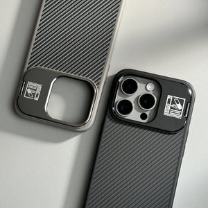 Frosted Carbon Fiber Magsafe Case for iPhone 16 15 14