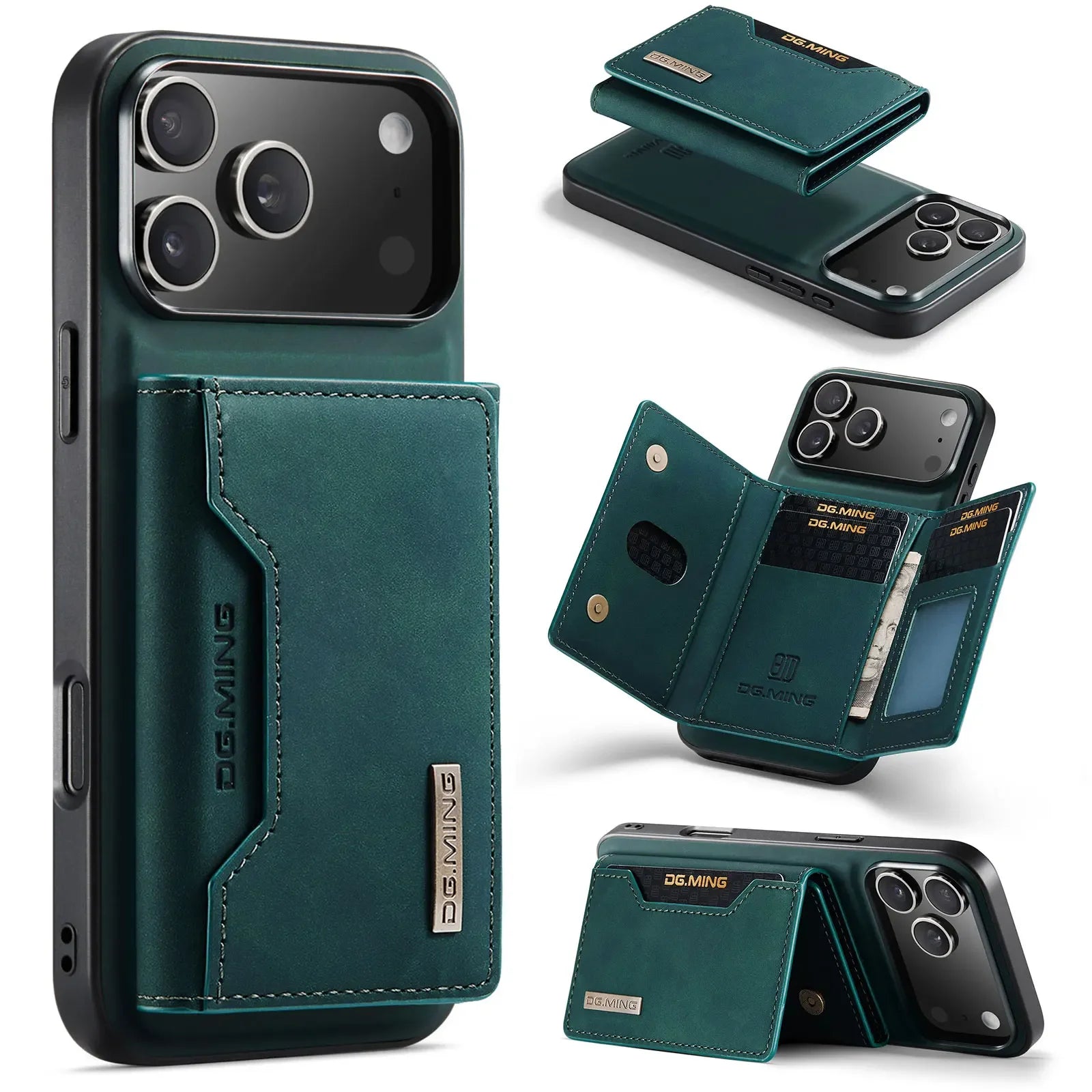 Detachable Magnetic Leather Phone Case Wallet Cover Cards Holder Pocket
For iPhone 17 / 16 / 15 /14