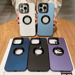 Logo Hole Camera Lens Full Protection Case for IPhone 16 15 14