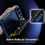 Hinge Wallet Stand Case for iPhone Duo