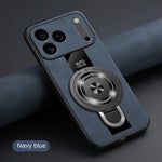 Matte Fiber For Magsafe Case  Magnetic Ring Stand Shockproof Cover For iPhone 17 /16 /15 /14 THEROXYMOB