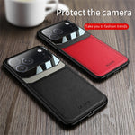 Luxury Hight Leather Shockproof Case with Camera Protect Phone Cover For iPhone 17/ 16/ 15/ 14