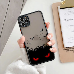 "Cartoon Halloween Phone Case for iPhone 16 15 14 13 Ghost Design